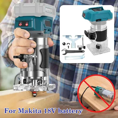 For Makita 18V Battery Brushless Cordless Electric Hand Trimmer Router Laminate • £48.75