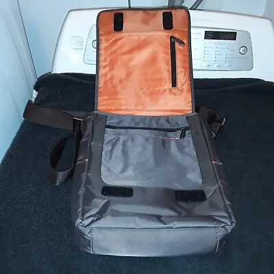 ● Casecrown Gray 11  Vertical Messenger Bag For Tablet Laptop Adjustable... • $22