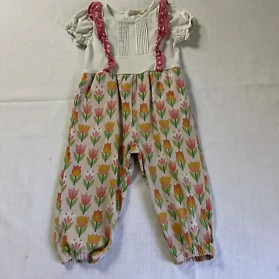 Matilda Jane Romper Let's Go Together Tiny Tulip Girls 12-18 Months • $15.73