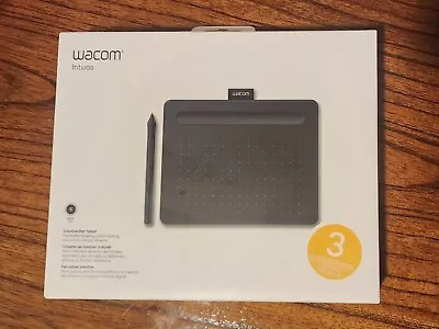 Wacom Intuos S Wireless Drawing Graphics Tablet - Black • $39.99