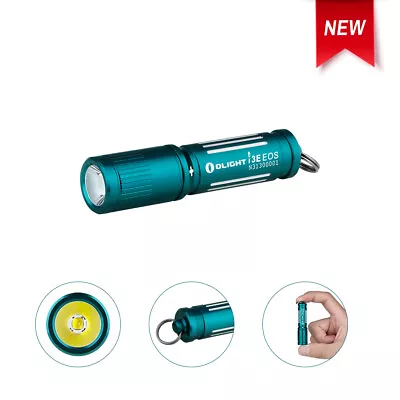 Olight I3E EOS 90 Lumens Keychain Light Mini Size EDC Flashlight-Olight Blue • $18.95