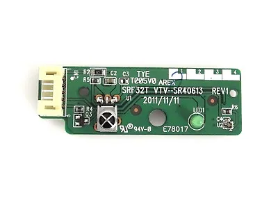$9.95 • Buy Toshiba 32C120U IR Sensor Board VTV-SR40613