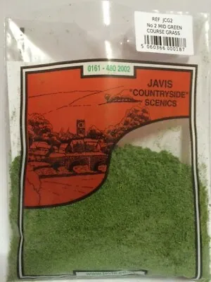 Javis  Countryside  Scenics No 2 Medium Green Coarse Grass JCG2 • £4.40