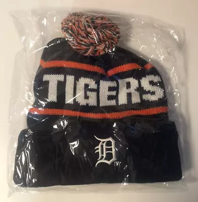 New Detroit Tigers Beanie Knit Hat Cap Pom-Pom SGA 4/13/2024 MLB Baseball NIP OS • $19.99