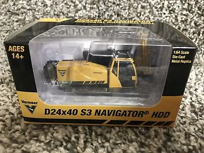 SpecCast VERMEER D24x40 S3 NAVIGATOR HDD DRILL 1/64 DIECAST  CUST1640 New!! • $34.99