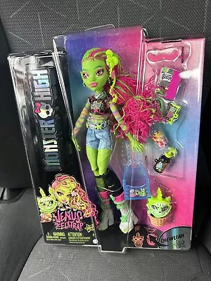 2024 Monster High G3 Venus McFlytrap Fashion Doll With Pet Chewlian IN HAND • $42.23