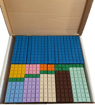 Math U See Manipulative Blocks Starter Set Of 80 - Homeschool Teacher • $49.95