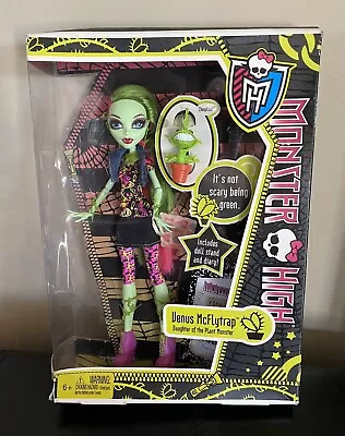 2011 Mattel Monster High Venus Mcflytrap G1 First Wave NIB • $130