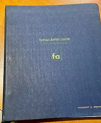 Famous Artists Courses 1954  Lessons 13-18 Norman Rockwell Fawcett Dorne • $37.95