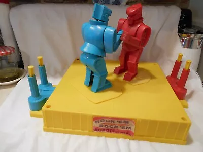 1966 Rock 'Em Sock  Em Robots By Marx • $99