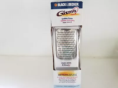 Black & Decker Gizmo Cordless Cheese Grater Model GG200 New In Box • $15.99