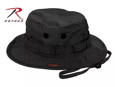 Rothco 5901 Vintage Boonie Hat - Black • $18.99