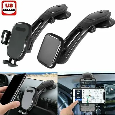 360° Mount Holder Car Windshield Stand For IPhone Samsung Mobile Cell Phone GPS • $7.98