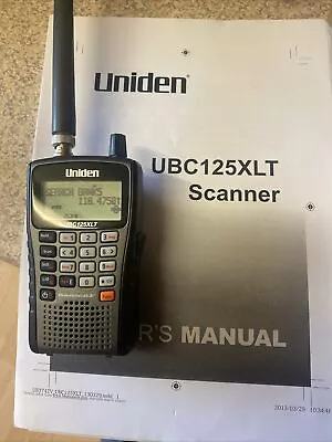 Radio Scanner Receiver Uniden Ubc125xlt • £60