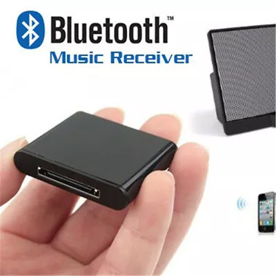 $15.40 • Buy Bluetooth A2DP Music Receiver Audio Adapter For IPod IPhone  30Pin Dock Speaker