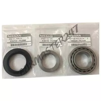 GENUINE Nissan Frontier Titan Xterra Rear Axle Bearing Inner Spacer Oil Seal KIT • $69.99