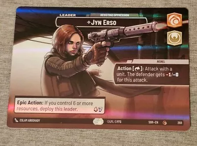 Jyn Erso Showcase - Star Wars Unlimited • $280