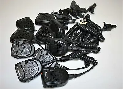 Lot 10 MOTOROLA RMN5038A RADIO MIC HT1000 JT1000 MTX9000 XTS 1500 2500 3500 5000 • $244.94