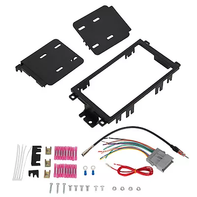 Double DIN Car Radio Stereo Dash Kit Wire Harness For Chevy GMC Pontiac Suzuki • $18.32