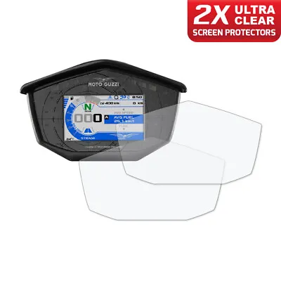 MOTO GUZZI V85 TT (2019+) Dashboard Screen Protector 2 X Ultra Clear • $13.88