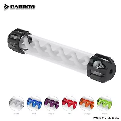 Barrow T-virus Water Tank Reservoirs Aluminum Alloy Cover + Acrylic Body 305mm • $43.20