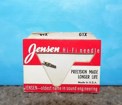 Jensen G1X Phono Stylus Needle For General Electric Monaural Cartridge NOS • $15.96