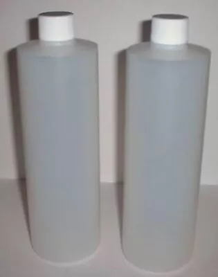 500 Bottles Case New 4 Oz HDPE Plastic Cylinder Round With Caps Lids Bulk  • $279.97