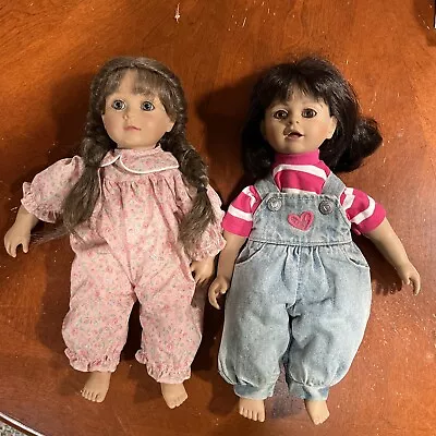 My Twinn Doll Lot Of 2 Cuddly Sisters In Original Clothes • $65