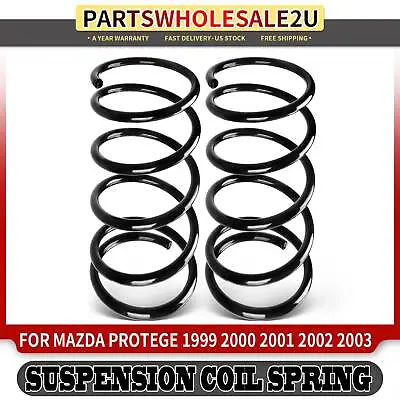 2pcs Front Left & Right Sides Coil Springs W/ A/C For Mazda Protege 1999-2003 • $48.99