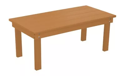 A&L Furniture Co. Amish-Made Poly Hampton Coffee Table - In 14 Colors • $349