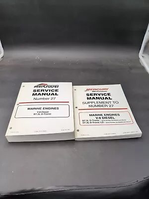 Mercruiser 27 Marine Engines V-8 Diesel 7.3L D-Tronic Service Repair Shop Manual • $34