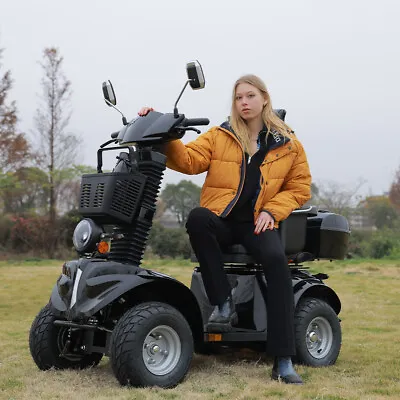 4-Wheel All-Terrain Electric Powered Mobility Scooter 1000W Heavy Duty Scooter • $3359.99