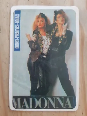 Madonna Portugal Pocket Calendar 86 Rare • $6.99