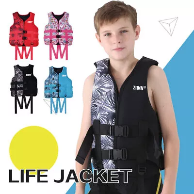 New Kid Adult Life Jackets Vest Ski Kayak Buoyancy Aid Sailing Swim Watersport • £18.99