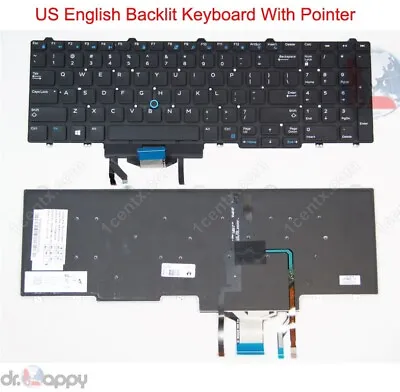 US Backlit Keyboard For Dell Precision 3520 7520 7720 3530 7710 N7cx 0N7CXW • $20.90