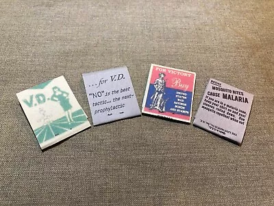 WWII US ArmyUSMC K-RationC-Ration GI Set Of Match Books • $8.99