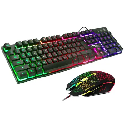 £20 • Buy BAKTH K2SETUK Wired Gaming Keyboard And Mouse Combo