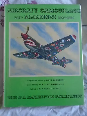 Aircraft Camouflage & Markings 1907-1954 By Bruce Robertson Pub 1966 • £30