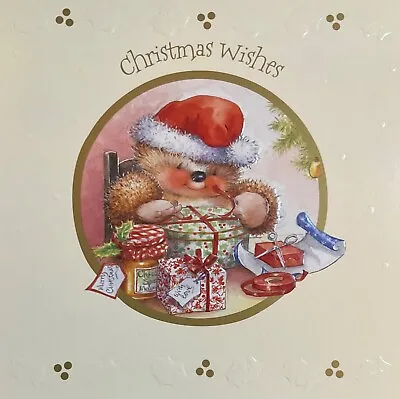 Country Companions Hallmark Christmas Card - Single Card - Cute - Hedgehog • £1.99