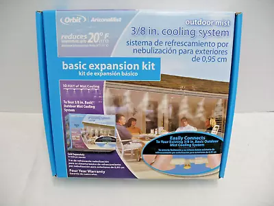 Orbit Arizona Mist 10' Expansion Kit F/ Cooling System W/Brass Nozzles 30068 USA • $15