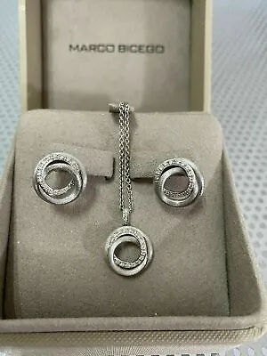 Marco Bicego Jaipur Set Earrings And Necklace RRP Over £3500 • $4044.79