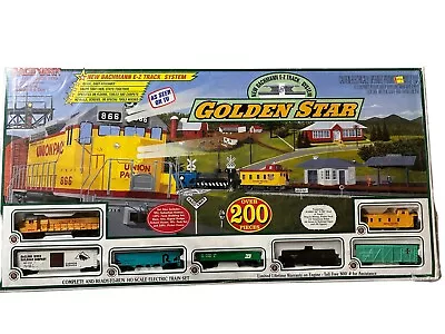 Vintage Bachmann Golden Star Train Set NEW In Original Box Union Pacific SEALED • $42