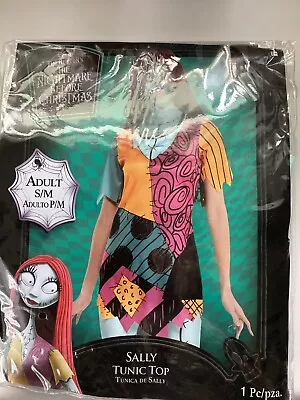 The Nightmare Before Christmas Halloween Costume Sally Tunic Top Size Small Adul • $10