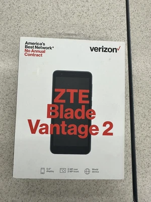 $35 • Buy Brand New Black Verizon ZTE Blade Vantage 2 -16GB  5  Prepaid Smart Phone