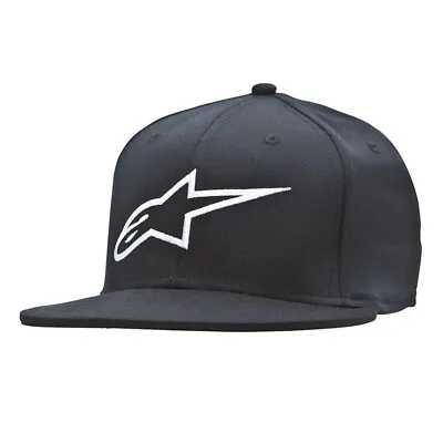 Alpinestars Ageless Flatbill Hat/Cap - Black/White • $39.99