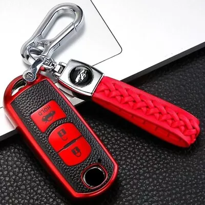 TPU Car Remote Key Fob Case Cover For Mazda 2 3 5 6 CX-3 CX-5 CX-7 CX-9 Red • $22.99