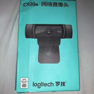 Logitech C920e HD 1080p Pro Webcam (Black) • $38