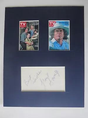 Michael Landon - Little House On The Prairie & Tracie Savage Autograph (Christy) • $29.99