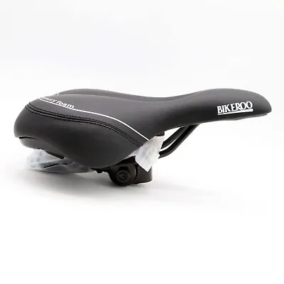 New Bikeroo Oversized Memory Foam Bike Saddle Seat Unisex W/ Tools & Rain Cover • $15.49