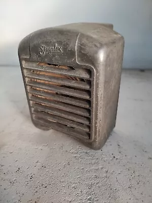 Vintage Drive-in Movie Theater Speaker Simplex Mini Cast Aluminum  • $30